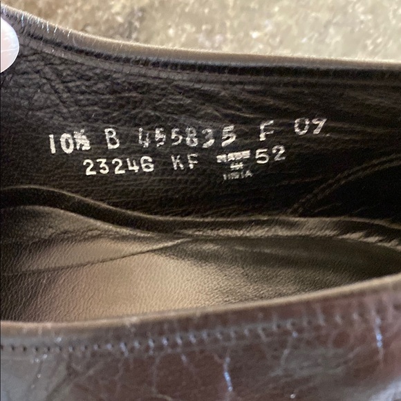 Men's Black Leather Loafers with Tassels - Picture 6 of 7